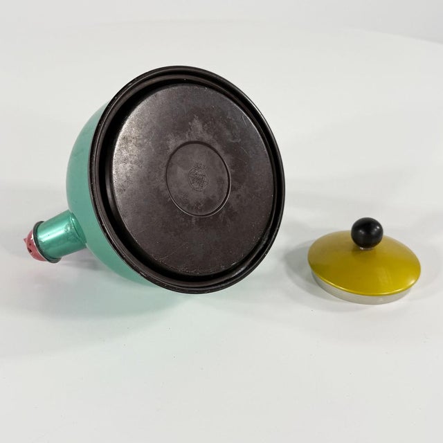 Metal Tea Kettle from Cook Vessel Japan, 1980s For Sale - Image 7 of 9