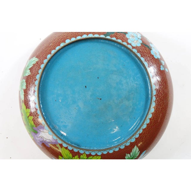 Far East Cloisonne Bowl. Made in the Mid 20th Century