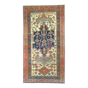 Late 20th Century Persian Malayer Pictorial Rug