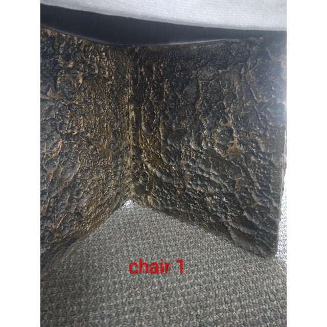 1960s Adrian Pearsall Attributed Dining Arm Chairs - Set of 2 For Sale In Atlanta - Image 6 of 13