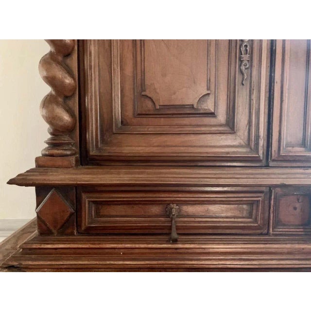 French Louis XIII Cabinet, 17th Century For Sale - Image 5 of 11