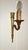 Metal Antique Spanish Brass Wall Lamp from Unbekannt, 1950s For Sale - Image 7 of 7