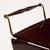 Mid-Century Mahogany Wood & Brass German Serving Bar Cart / Tea Trolley, 1960s For Sale - Image 9 of 11
