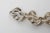 Vintage Sterling Silver Italian Hallmarked Link Bracelet For Sale In Miami - Image 6 of 8