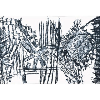 1979 Lithograph by Jean-Paul Riopelle Untitled II For Sale