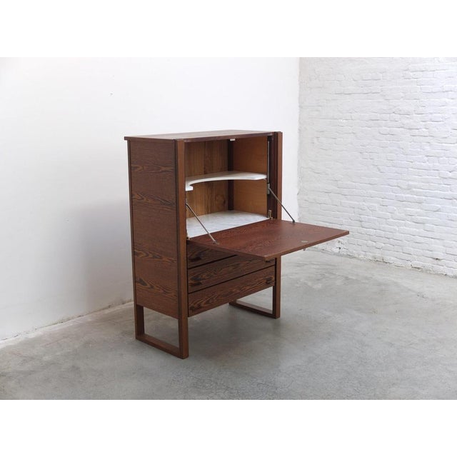 N-Line Team Program 500 Bar Cabinet in Wengé, 1966 For Sale - Image 11 of 18