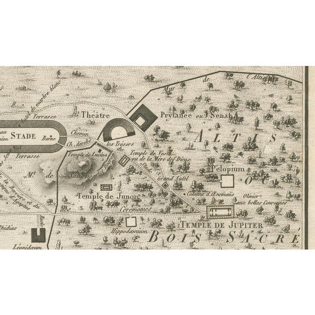 Ancient Olympia and Olympic Games Site Plan from Ambroise Tardieu, 1825 For Sale - Image 11 of 13