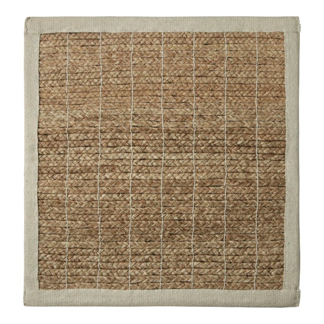 Rug & Kilim Natural Textured Braided Mat Rug, 10' x 14' For Sale