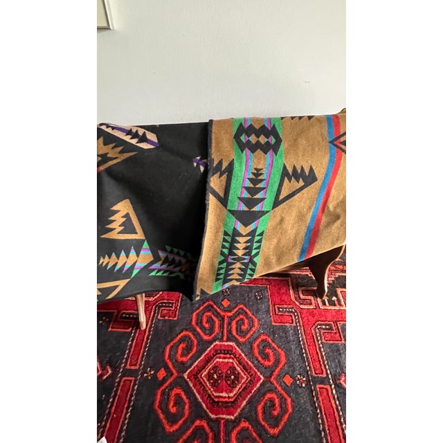 Rustic Beaver State Pendleton Saddle Blanket For Sale - Image 3 of 6