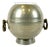 Swedish Art Deco Pewter Globe Vase with Handles from GAB, 1935 For Sale