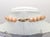 American Vintage 1985 Signed Napier Pink "Sherbet" Molded Lucite Collar Necklace For Sale - Image 3 of 11