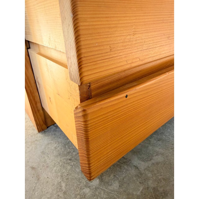 Pine Bedside Table from Maison Regain, 1970s For Sale - Image 16 of 18