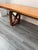 Brown Geometric Dining Table in Oak and Cherrywood by Luca Scacchetti, 1970s For Sale - Image 8 of 9