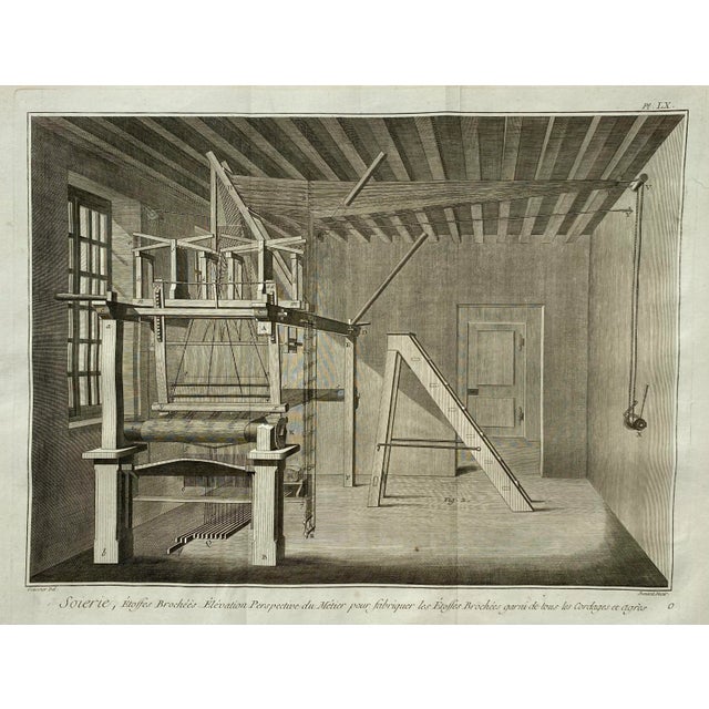 Traditional Antique 18th Century Diderot Industrial Engraving For Sale - Image 3 of 3