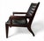 Christian Liaigre For Holly Hunt Wood And Leather Lounge Chair This stunning chair exemplifies the designer's signature...