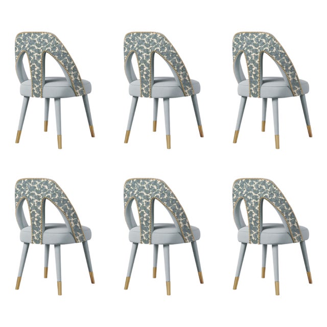 Caron Dining Chairs by Ottiu, Set of 6 For Sale