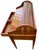 Magnificent Louis XVI roll-top desk in cherry wood. Excellent overall condition. Dimensions: Height 100 cm, Width 88 cm,...