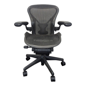 Herman Miller Aeron Size a Ergonomic Office Chair - Black Mesh