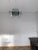 Brutalist Aluminium Ceiling Light with Handmade Textured Glass, 1980 For Sale - Image 12 of 14