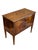 Biedermeier Walnut Two-Drawer Commode on Tapered Legs For Sale - Image 3 of 11
