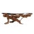 1960s Mid-Century Organic Modern 1960s Driftwood Coffee Table Original Biomorphic Kidney Glass Top For Sale - Image 5 of 16