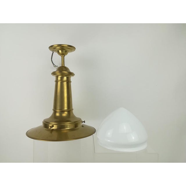 Metal Industrial Lamp by Peter Behrens, 1910s For Sale - Image 7 of 10