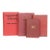 Decorative Red Book Set for Library Decor For Sale