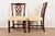 Kindel Furniture Georgian Carved Mahogany Dining Chairs, Set of Eight For Sale - Image 9 of 14