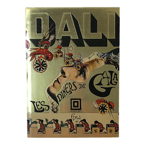 Salvador Dali Art Recipe Book, Les Diners De Gala, 1971 France, First Edition