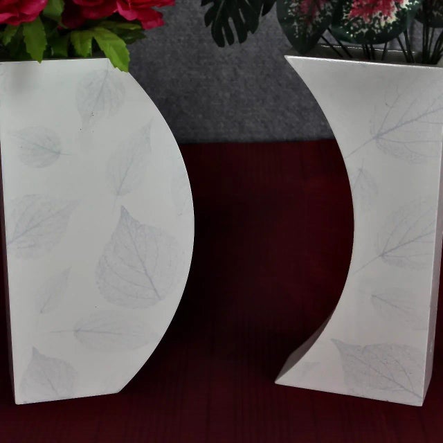 Large Postmodern Vase | 2 Piece For Sale - Image 9 of 9