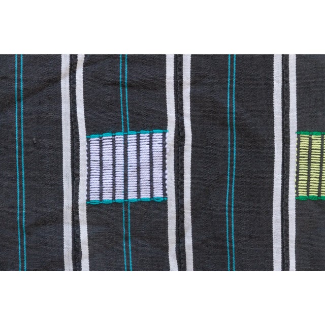 Midnight Vintage Malian Mud Cloth For Sale - Image 4 of 9