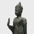 Asian Antique Thai Standing Buddha of Protection, C. 1900 For Sale - Image 3 of 5