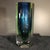 Blue and Green Sommerso Murano Glass Vase by Flavio Poli for Murano, 1960s For Sale - Image 5 of 14