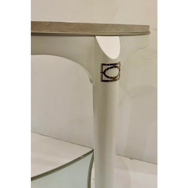 Caracole Caracole Modern Round Matched Up End Table For Sale - Image 4 of 5