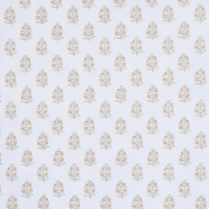 SAMPLE - Schumacher Aditi Wallpaper In Sky