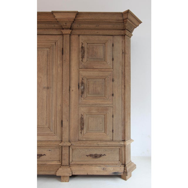 German Baroque Sacristy Cabinet, Late 18th Century For Sale - Image 10 of 18