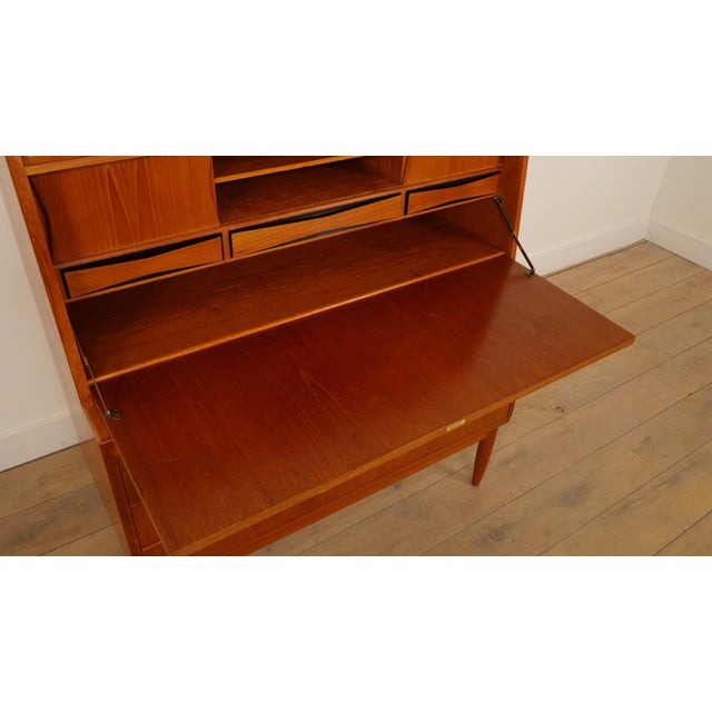 Vintage Secretaire in Teak from Erling Torvits, 1960s For Sale - Image 11 of 18