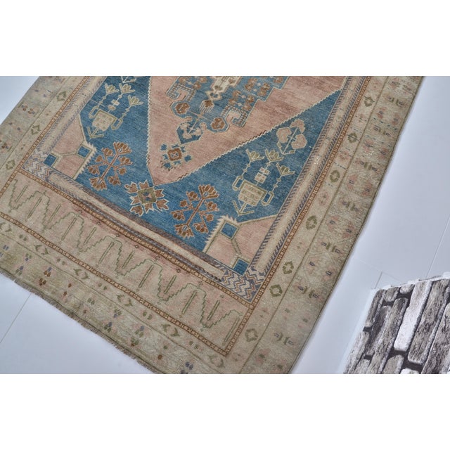 1960s Anatolian Wool Handmade Area Carpet For Sale In Phoenix - Image 6 of 9