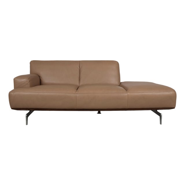 Two-Seater Sofa in Leather from Willi Schillig For Sale