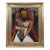 Signed Original Cubist-Style Oil Painting For Sale