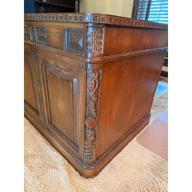 Vintage Complete Mid-Century Romweber Viking Oak Home Office Suite For Sale - Image 11 of 16