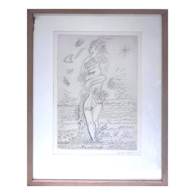 André Masson, The Youth of Isis, 1970s, Engraving on Paper For Sale