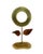 A striking pair of vintage agate sculptural objects, likely from the 1970s, combining natural stone with minimalist...