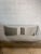 Custom polished steel floating wall console or shelf with frosted lucite top circa 1970s. A welded steel bracket on the...