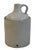 Beautifully balanced antique stoneware jug with a primitive design, featuring a rich, cream-colored cylindrical body....