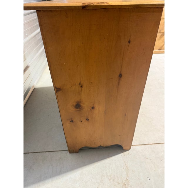 Antique Pine Two Over Two Drawers - Chest of Drawers From England For Sale - Image 15 of 18