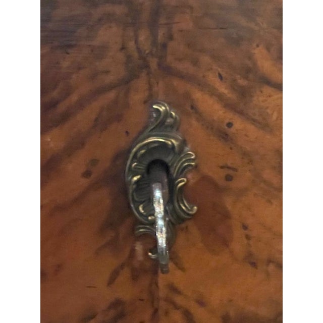 19th C. Biedermeier Black Walnut Chest For Sale In Dallas - Image 6 of 7