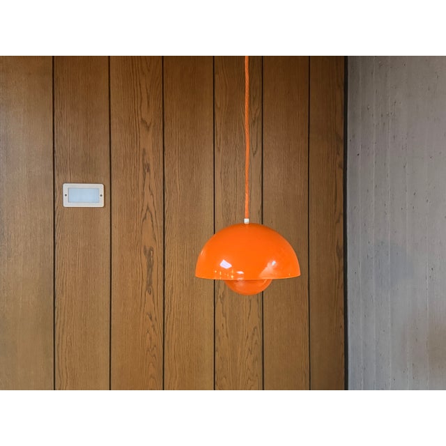 Flower Pot Pendant Lamp by Verner Panton for Louis Poulsen, Denmark, 1960s For Sale - Image 13 of 14