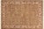 Beige Shabby Chic Floral 1990's Pak-Persian Green/Beige Wool Rug - 6'1'' X 8'6'' For Sale - Image 8 of 9
