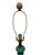 Mid 20th Century Vintage Mid-Century Modern Turquoise Blue Bitossi Table Lamp Italian Pottery For Sale - Image 5 of 8